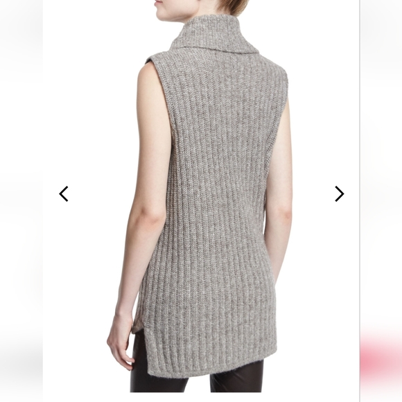 Theory Soft Wool Sweater Vest - Picture 2 of 5
